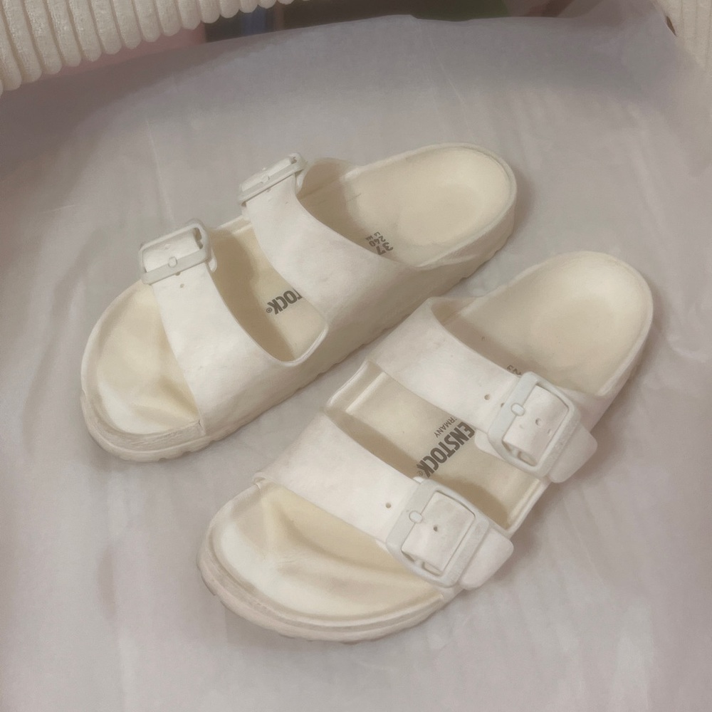 Birkenstock Classic White Sandals